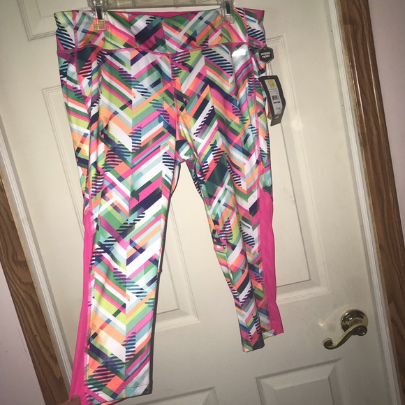 Avia Pants - Avia colorful workout capri pants